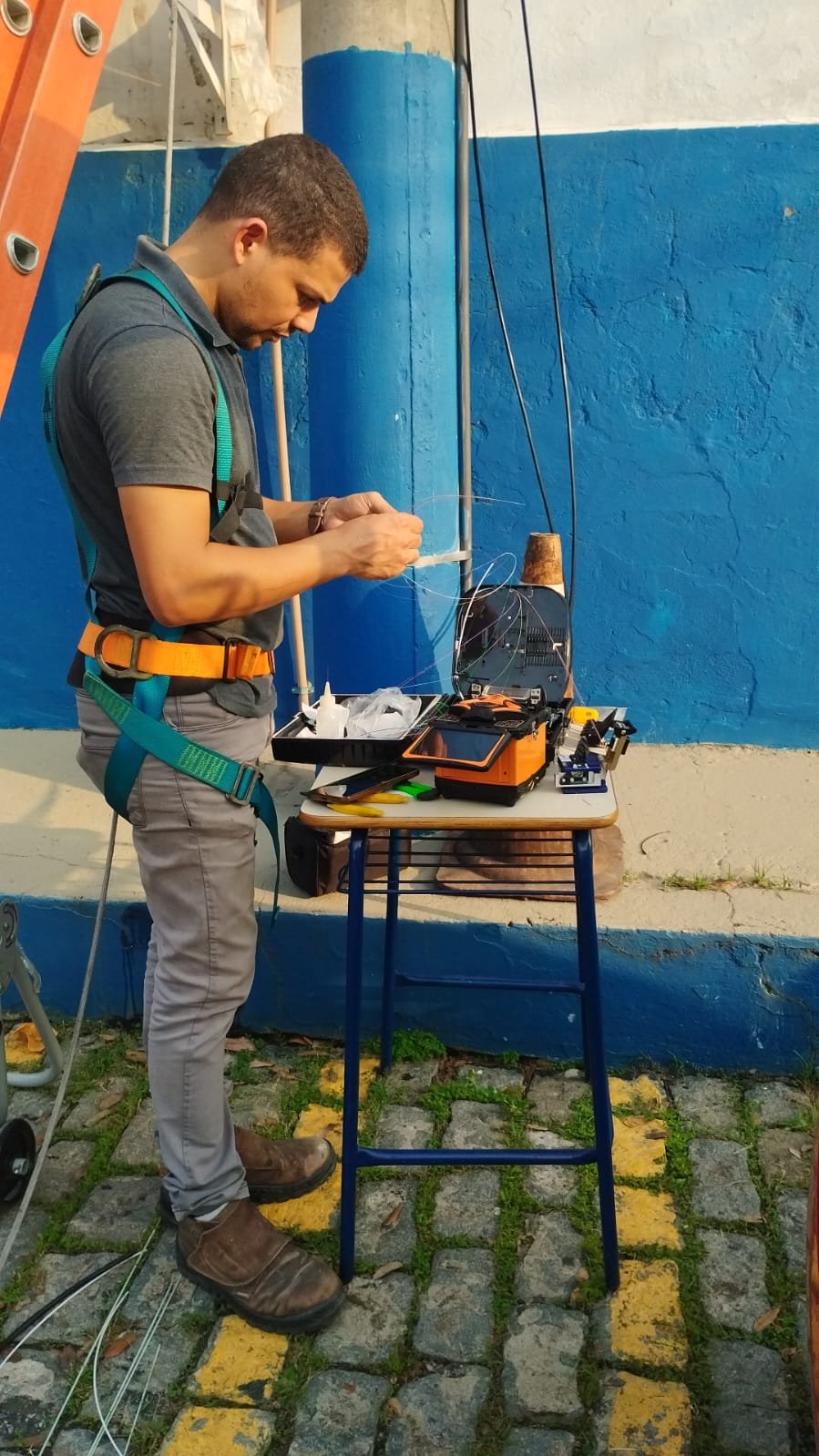 Projeto de redes e fibra óptica pela Bizu — foto 36